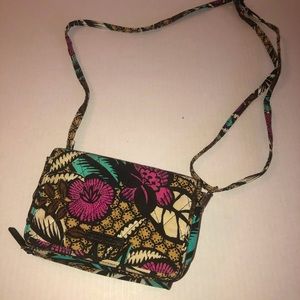 Vera Bradley wallet with strap